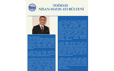 TOÖEGD Nisan-Mayıs Ayı Bülteni