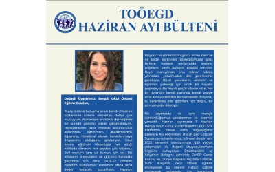 TOÖEGD Haziran Ayı Bülteni Yayınlandı